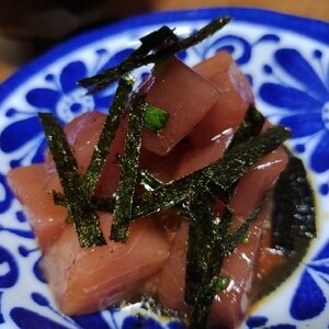 ニンニク醤油がたまらない！！マグロ漬け